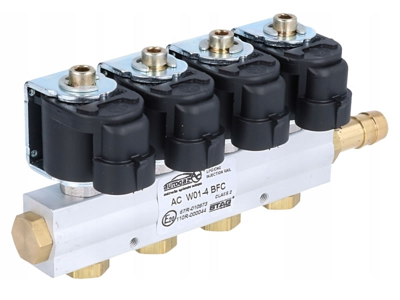 AC W01 BFC (2 OHM) 4 CYLINDER INJECTOR RAIL