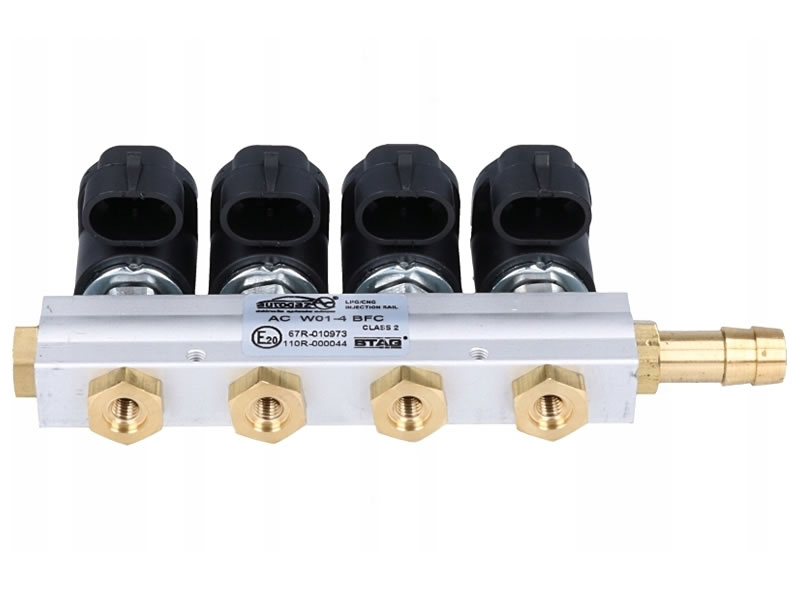 AC W01 BFC (2 OHM) 4 CYLINDER INJECTOR RAIL