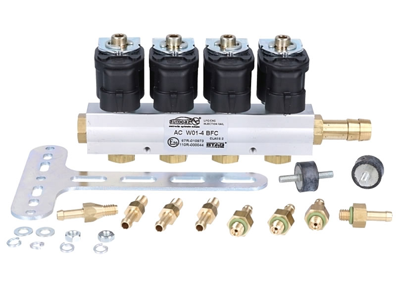 AC W01 BFC (2 OHM) 4 CYLINDER INJECTOR RAIL