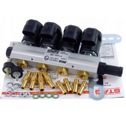 AC W01 (2 OHM) 4 CYLINDER INJECTOR RAIL