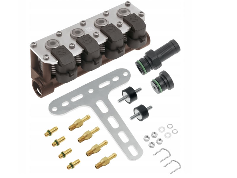 AC W02 - 4 CYLINDER INJECTOR RAIL