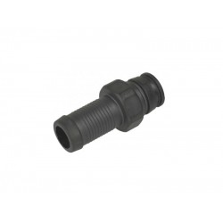 AC W02 RAIL PLASTIC INLET SOCKET D. 12 MM