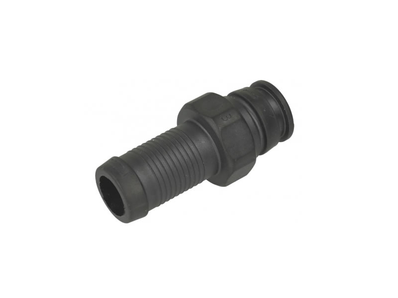 AC W02 RAIL PLASTIC INLET SOCKET D. 12 MM