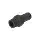 AC W02 RAIL PLASTIC INLET SOCKET D. 12 MM