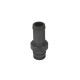 AC W02 RAIL PLASTIC INLET SOCKET D. 12 MM