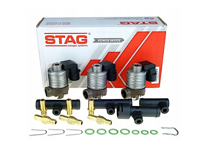 AC W031 STD - 3 CYLINDER INJECTOR RAIL