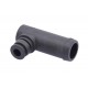 AC W03 RAIL PLASTIC 12 ELBOW
