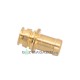 AC W02 RAIL BRASS INLET SOCKET D. 12 MM