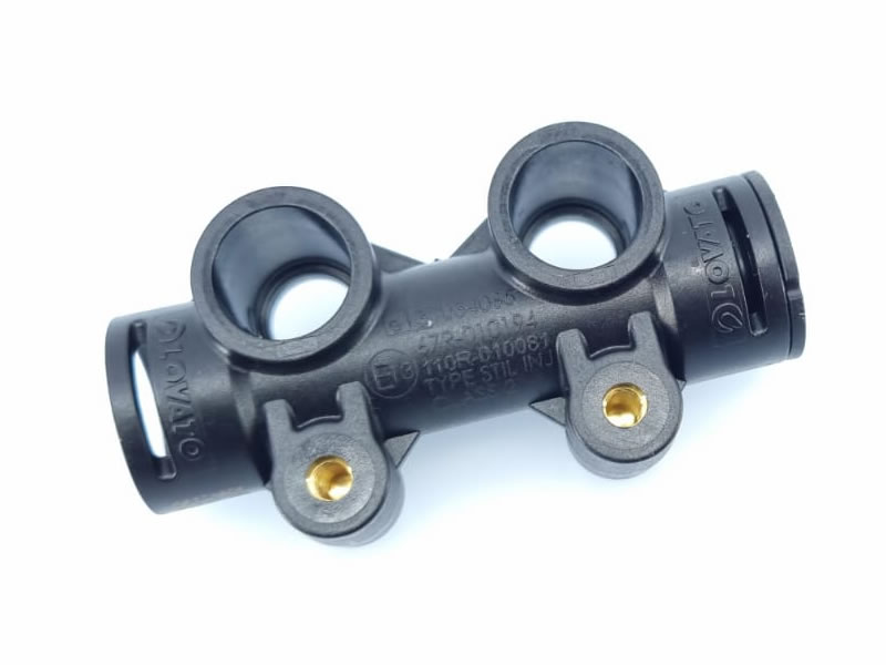 PLASTIC BODY FOR 2 LOVATO JP / KP INJECTORS