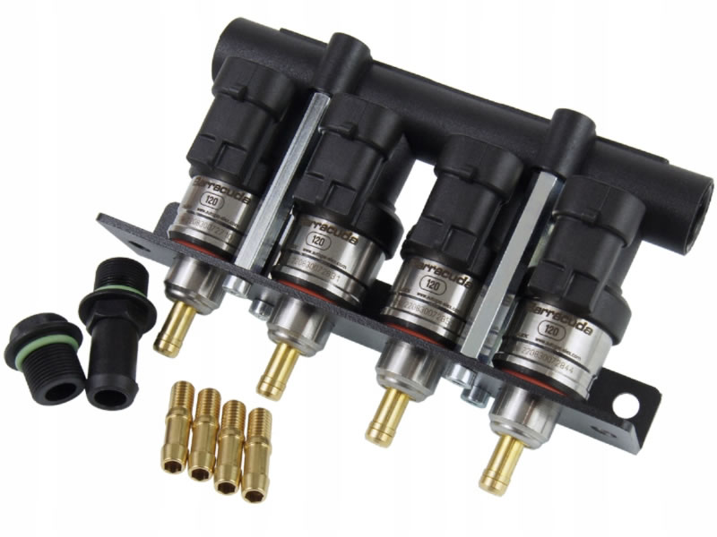 BARRACUDA BR124P 4 CYLINDERS INJECTOR RAIL