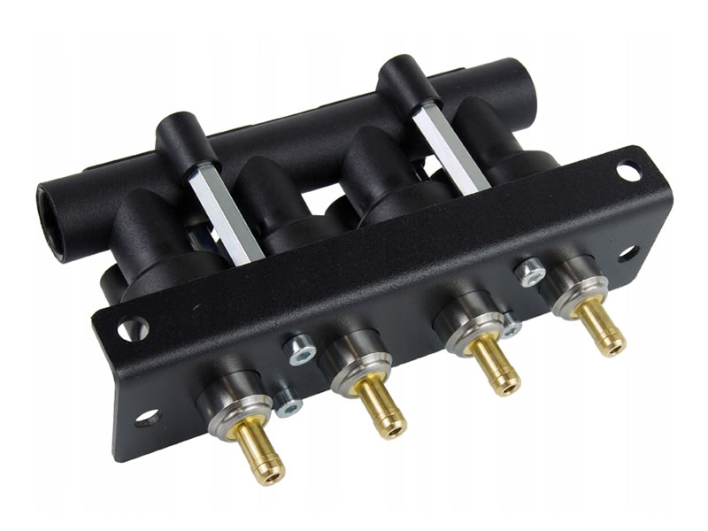 BARRACUDA BR124P 4 CYLINDERS INJECTOR RAIL