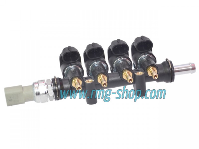 RAMPA 4 INJECTOARE BRC GP13 + SENZOR SENSATA