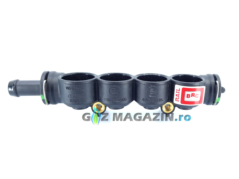 BRC INO3 MY09R plastic body injector rail - 4 cylinders