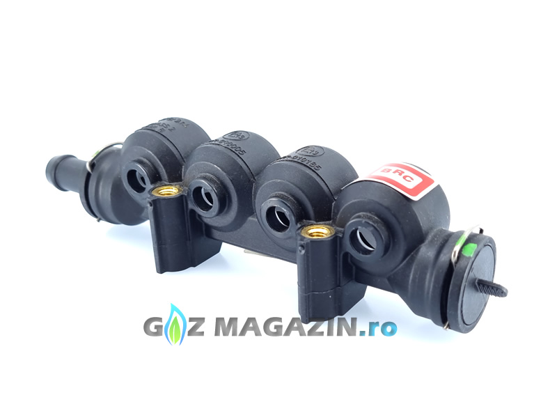 BRC INO3 MY09R plastic body injector rail - 4 cylinders