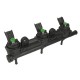 LANDI RENZO GIRS 12 TYPE S - GREEN 3 CYLINDER RAIL + PRESSURE SENSOR DELLORTO (WITHOUT WATER CIRCUIT)