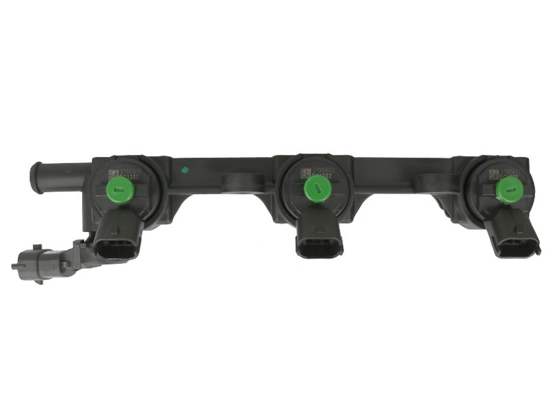 LANDI RENZO GIRS 12 TYPE S - GREEN 3 CYLINDER RAIL + PRESSURE SENSOR DELLORTO (WITHOUT WATER CIRCUIT)