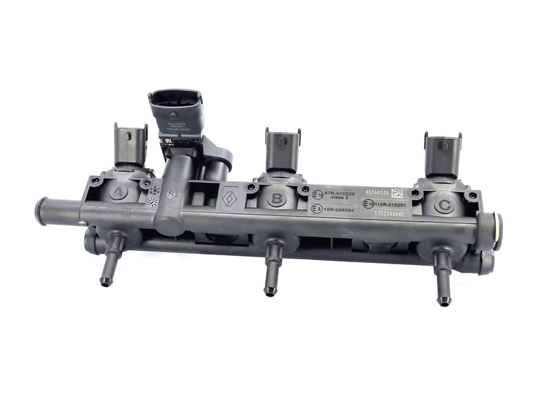 DACIA, RENAULT ECO EVO 3 CYLINDERS LPG INJECTION RAIL 17 52 346 84R
