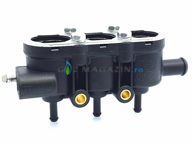 LANDI RENZO MED 3 CYLINDER RAIL WITH BOSCH SENSOR SOCKET