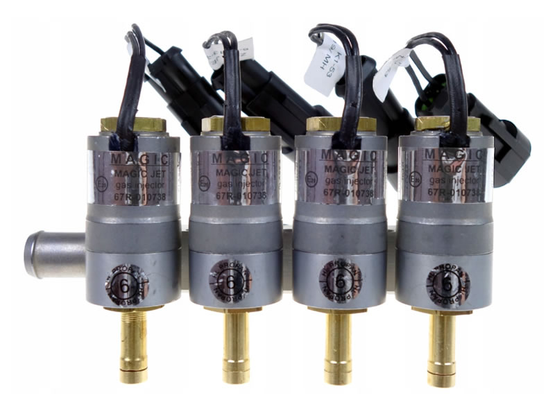 MAGIC JET 4 CYLINDERS INJECTOR RAIL