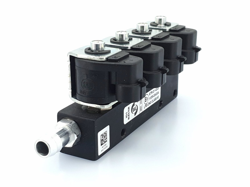 RAIL IG1 (3 OHMS) - 4 CYLINDER INJECTOR RAIL