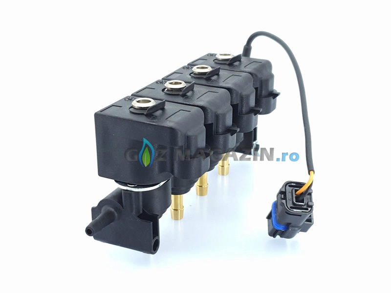 TARTARINI EVO 08 -  4 CYLINDER INJECTOR RAIL (BLACK)