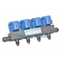 TOMASETTO IT01 PLUS STANDARD 4 CYLINDER INJECTOR RAIL
