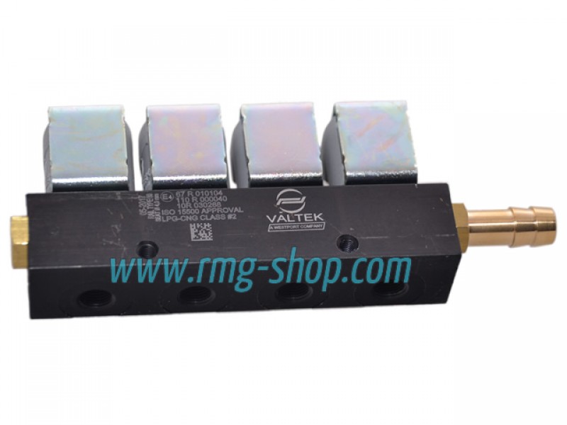 VALTEK TYPE 30 (2 OHMS) - 4 CYLINDER INJECTOR RAIL