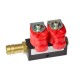 Valtek type 30 - 3 ohms, 2 cylinders injection rail