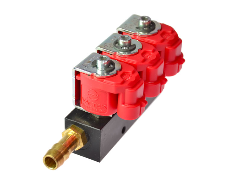 VALTEK TYPE 30 (3 OHMS) - 3 CYLINDER INJECTOR RAIL