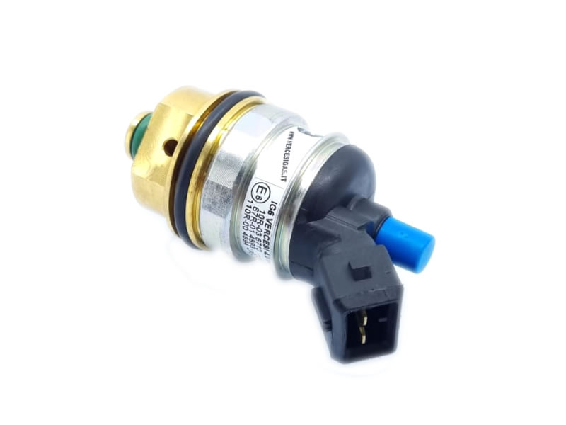 VERCESI GAS 5.0 INJECTOR (EQUIVALENT WITH - LANDI RENZO MED GI-25-65 BLACK/BLUE) 