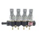 Vercesi Gas 6.0 Injector Compatible with BRC INO3 MY09R Blue INJB046VRCN Vercesi Gas 6.0 Injector Compatible with BRC INO3 MY09R Blue INJB046VRCN