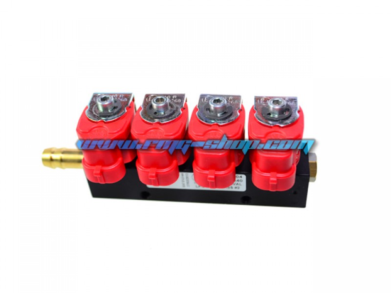 VALTEK TYPE 30 (3 OHMS) - 4 CYLINDER INJECTOR RAIL