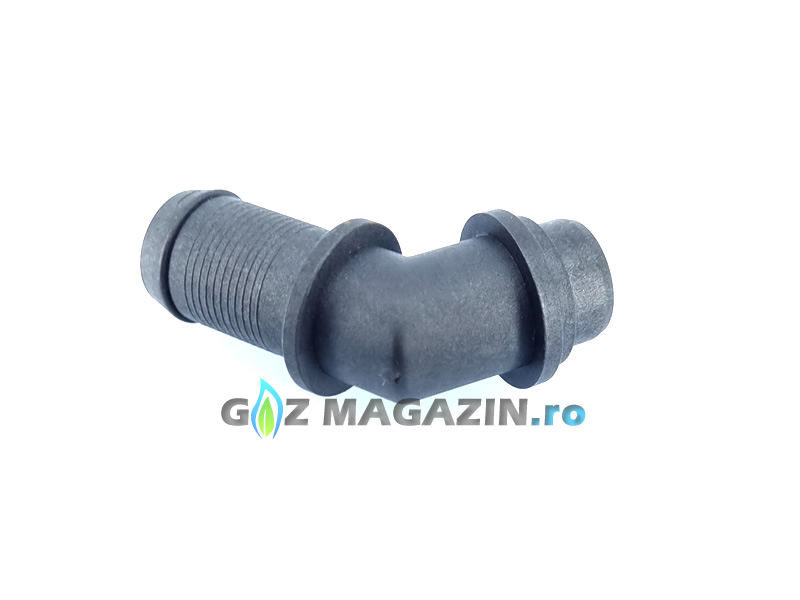 Water elbow for AC R01, R02 reducer - 120°