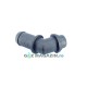 Water elbow for AC R01, R02 reducer - 120°