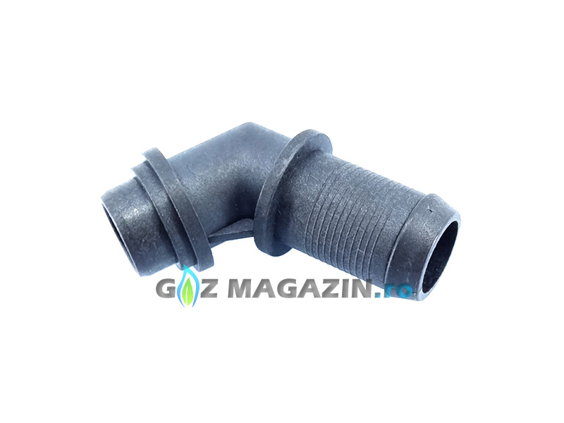 Water elbow for AC R01, R02 reducer - 120°