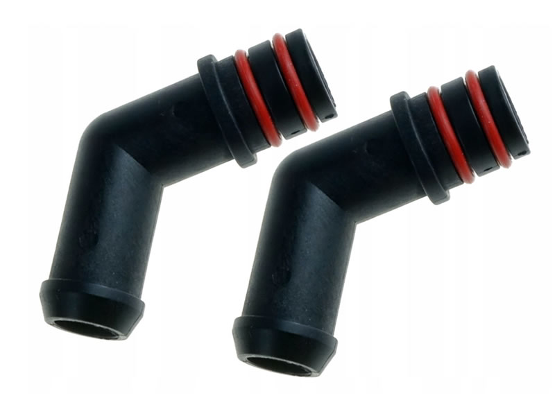 Plastic watter elbow with 2 orings for Alex Shark reducer