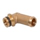 BRC GENIUS MB WATER ELBOW (BRASS)