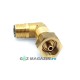 90° CONNECTOR 21,8 X 1/14 FOR 11 KG LPG BOTTLES