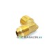 IMPCO BRASS GAS ELBOW 74403 3/8X3/8 MO 2GW