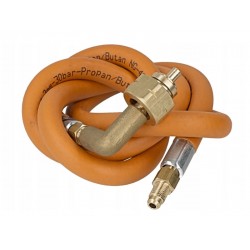 LOVATO LPG HOSE WITH 90° CONNECTOR L1200 (FAGUMIT)
