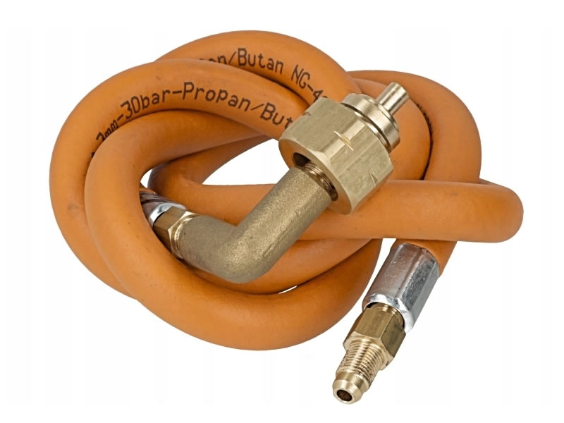 LOVATO LPG HOSE WITH 90° CONNECTOR L1200 (FAGUMIT)