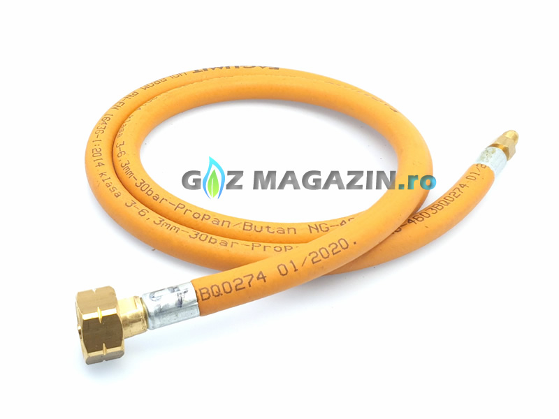 LOVATO LPG HOSE WITH STRAIGHT CONNECTORS L1600 (FAGUMIT)