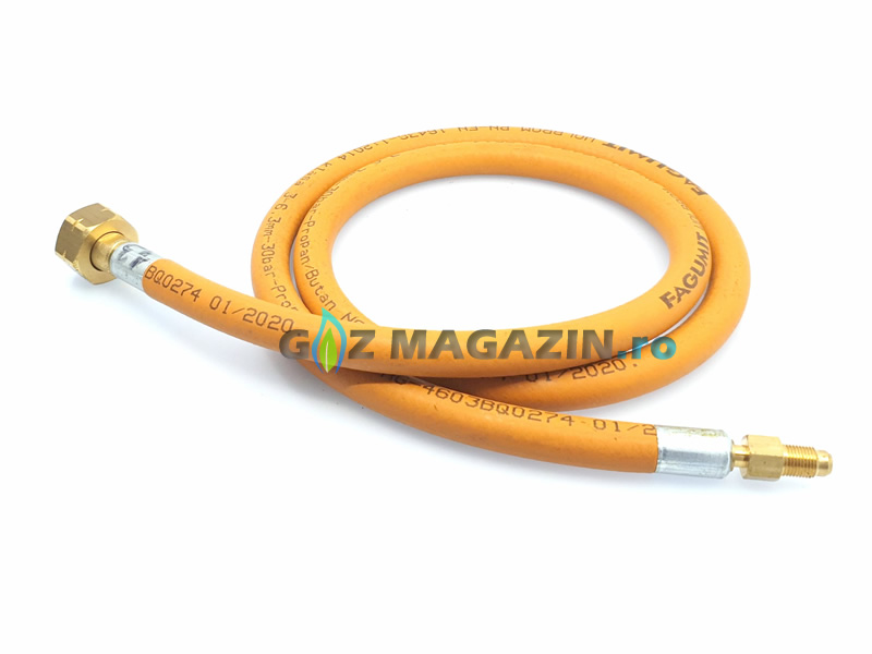 LOVATO LPG HOSE WITH STRAIGHT CONNECTORS L1600 (FAGUMIT)