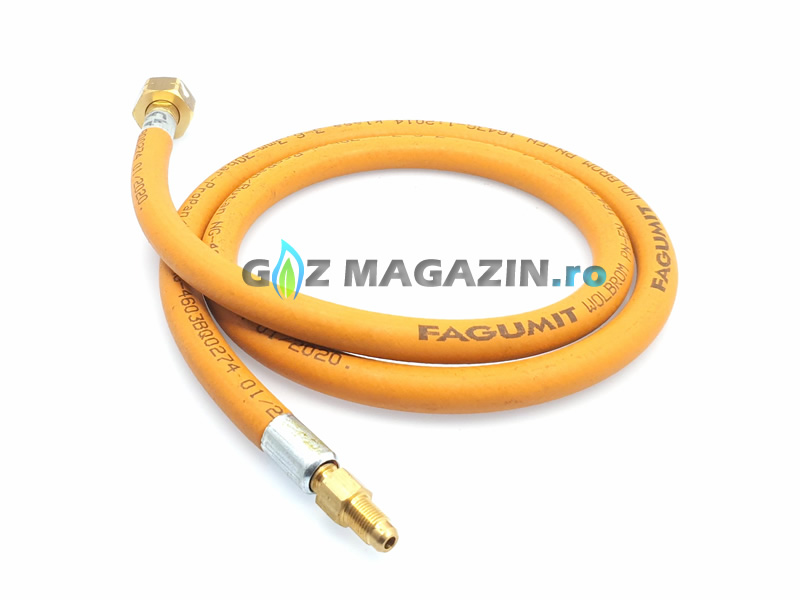 LOVATO LPG HOSE WITH STRAIGHT CONNECTORS L1600 (FAGUMIT)