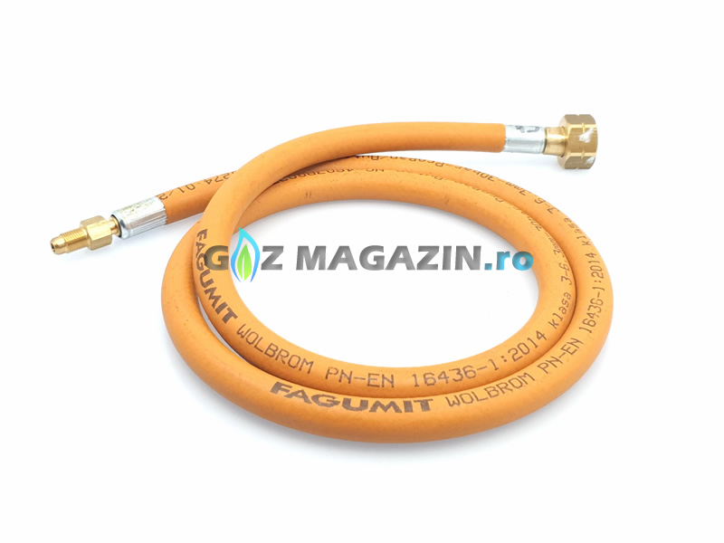 LOVATO LPG HOSE WITH STRAIGHT CONNECTORS L1600 (FAGUMIT)