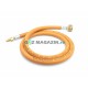 LOVATO LPG HOSE WITH STRAIGHT CONNECTORS L1600 (FAGUMIT)
