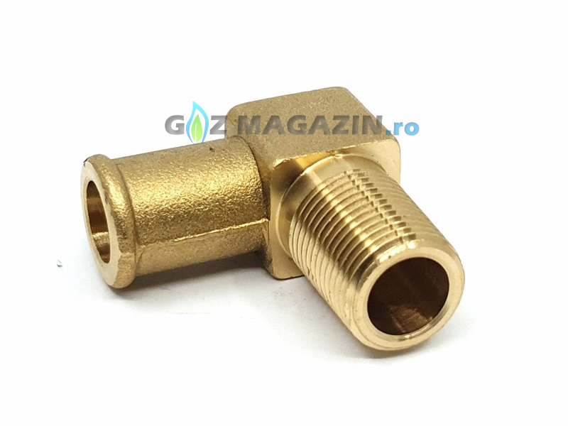 IMPCO 74420 F4-17X5/8 90º BRASS WATER ELBOW