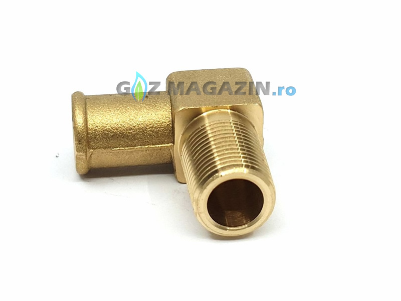IMPCO 74420 F4-17X5/8 90º BRASS WATER ELBOW