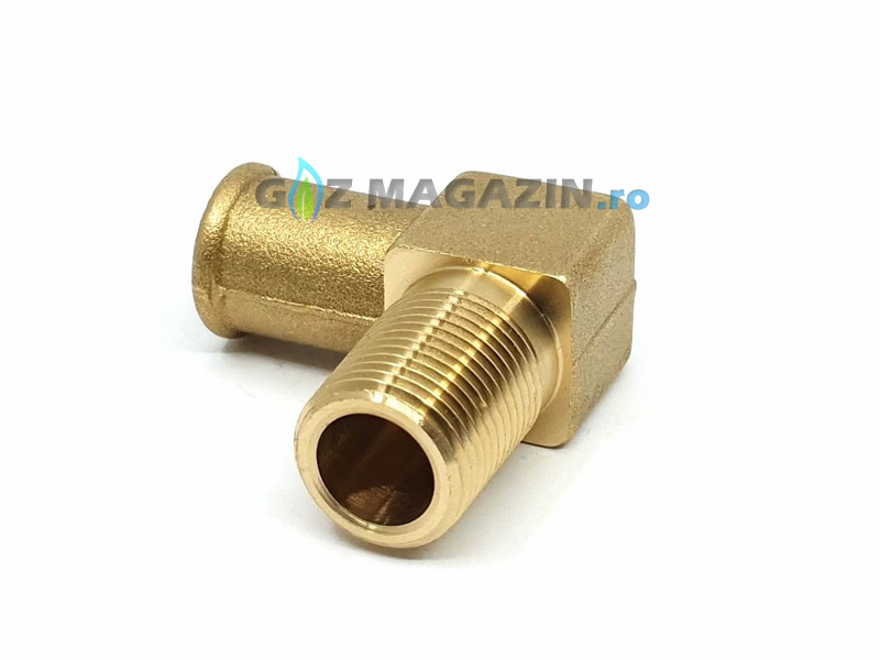 IMPCO 74420 F4-17X5/8 90º BRASS WATER ELBOW
