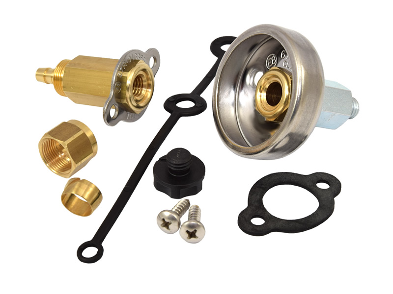 GOMET EXTENDED FILLING POINT FOR THERMOPLASTIC HOSE